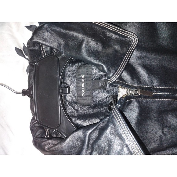 Vintage Colebrook Black Leather Jacket - Picture 4 of 16